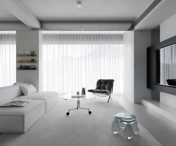 Modern A Living Room-ID:350394011