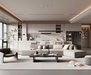 Modern A Living Room-ID:254417904