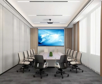 Modern Meeting Room-ID:499763017