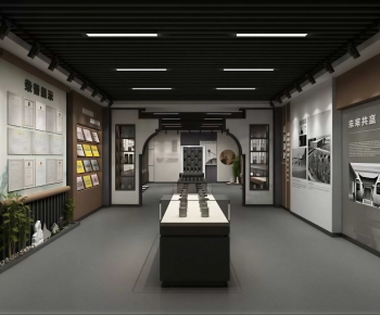 Modern Exhibition Hall-ID:759761108