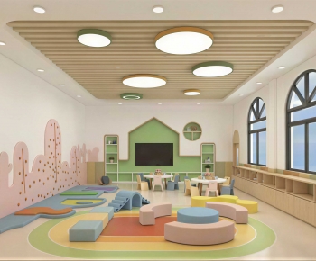 Modern Kindergarten Classrooms-ID:433141959
