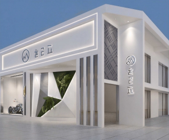 Modern Facade Element-ID:156914009