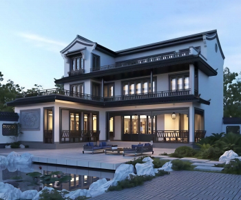 New Chinese Style Detached Villa-ID:338576084