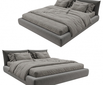 Modern Double Bed-ID:536258942