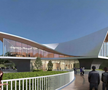 Modern Public Building-ID:963335992