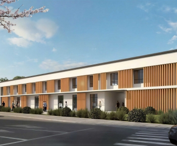 Modern Appearance Of Commercial Building-ID:324211162