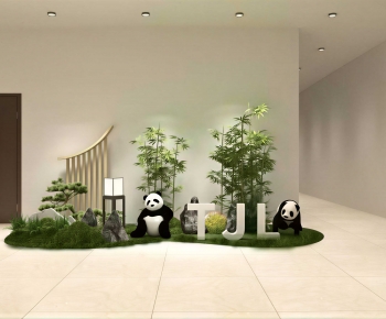 Modern Plant Landscaping-ID:733392953