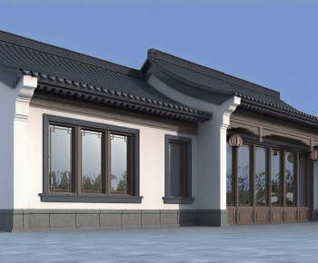 Chinese Style Ancient Architectural Buildings-ID:581588031