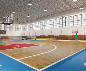 Modern Basketball Arena-ID:525593043