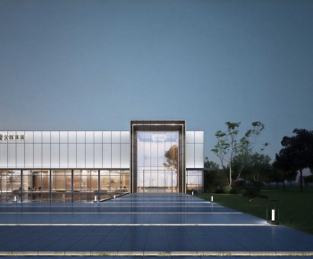 Modern Appearance Of Commercial Building-ID:298140051