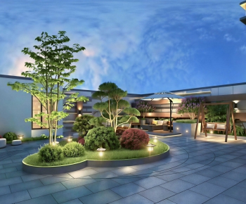 Modern Courtyard/landscape-ID:369894034