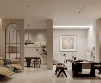 Modern A Living Room-ID:618321908