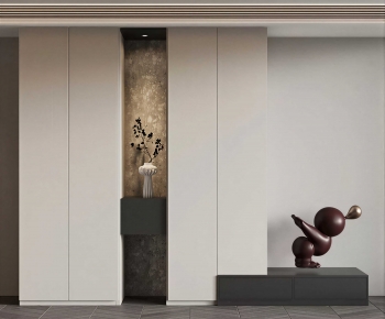 Modern Entrance Cabinet-ID:788454067