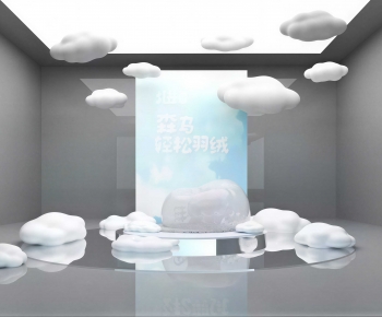 Modern Exhibition Hall-ID:740166908