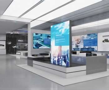 Modern Exhibition Hall-ID:928769116