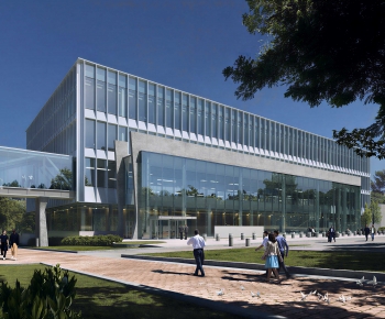 Modern Architecture Of Artistic Style-ID:811851989