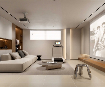 Modern A Living Room-ID:970243939