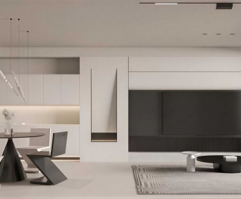 Modern A Living Room-ID:547214985