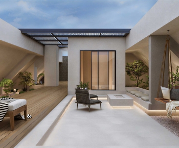 Modern Courtyard/landscape-ID:502319397