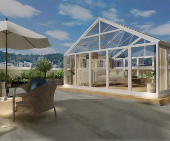 Modern Terrace-ID:520620355