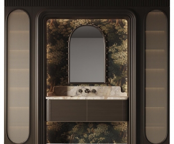 Modern Bathroom Cabinet-ID:692384963