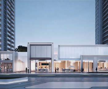 Modern Residential Building-ID:927506923