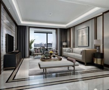 Modern A Living Room-ID:794753074