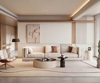 Modern A Living Room-ID:734575993