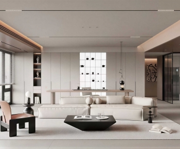 Modern A Living Room-ID:863137968