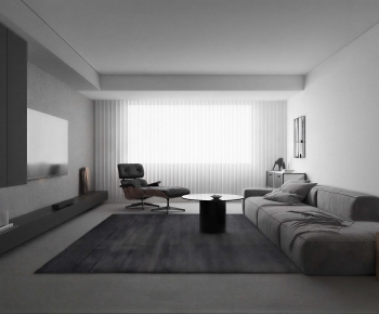 Modern A Living Room-ID:966461905