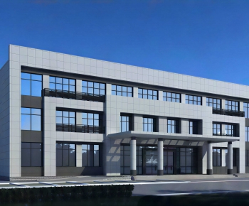 Modern Appearance Of Commercial Building-ID:364541054
