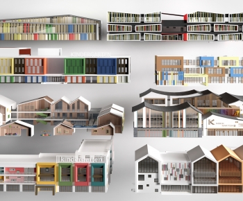 Modern School Building-ID:983773951