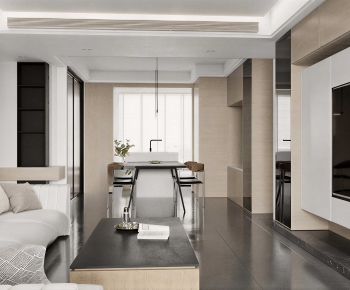 Modern A Living Room-ID:432971955