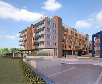 Modern Residential Building-ID:201487062