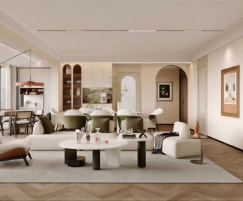 Modern A Living Room-ID:637610062