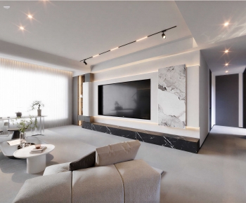 Modern A Living Room-ID:100729566