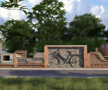 Modern Landscape Wall-ID:907007933