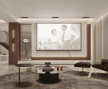 Modern A Living Room-ID:108952051