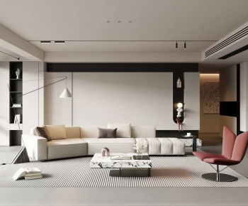 Modern A Living Room-ID:337224961