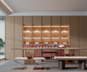 New Chinese Style Tea House-ID:230983021