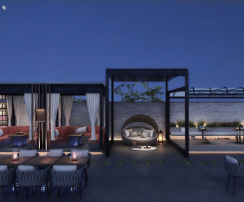 Modern Courtyard/landscape-ID:971290111