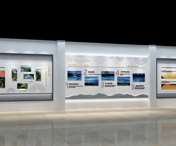 Modern Exhibition Hall-ID:381928922