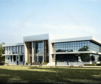 Modern Appearance Of Commercial Building-ID:946281052