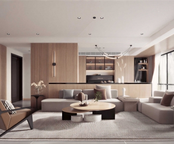 Modern A Living Room-ID:668442967