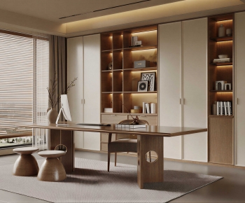 New Chinese Style Study Space-ID:119690989