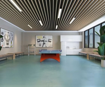 Modern Staff Recreation Room-ID:751934051