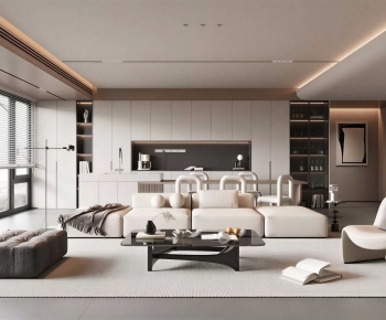 Modern A Living Room-ID:637003902