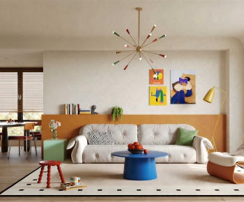 Modern A Living Room-ID:759442092