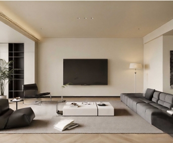 Modern A Living Room-ID:675120124