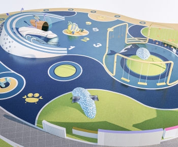 Modern Children's Amusement Park-ID:347554928